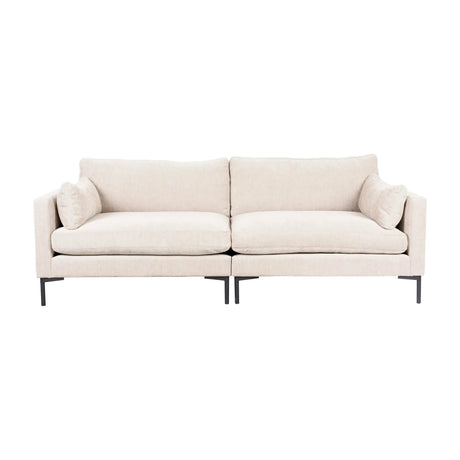 Summer Sofa 3-Sitzer Cream 230x101cm von Zuiver – Produktbild 1