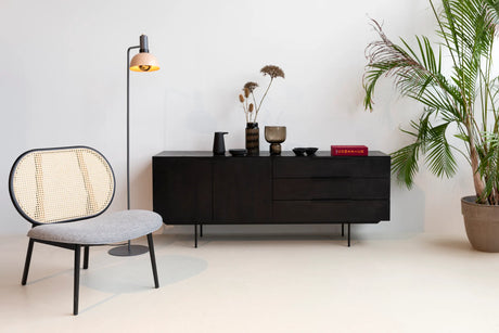 Travis Sideboard Schwarze Eiche 180x45x71 cm von Zuiver – Produktbild 7