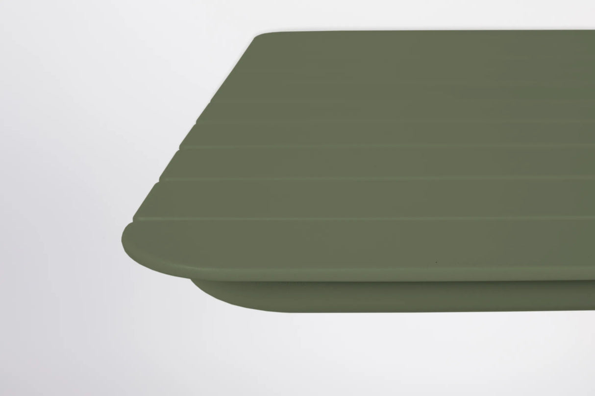 Vondel Bistro Garten Tisch 71x71 Grün von Zuiver – Produktbild 3