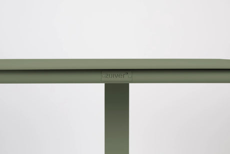 Vondel Bistro Garten Tisch 71x71 Grün von Zuiver – Produktbild 5