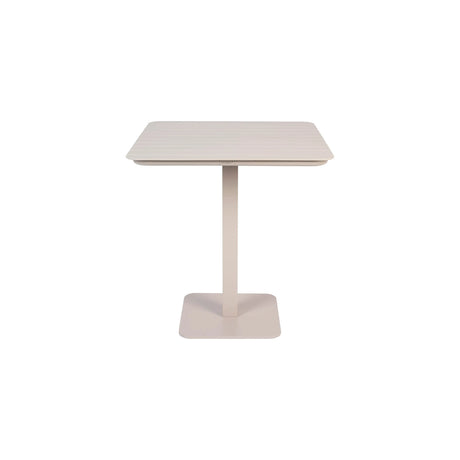 Vondel Bistro Garten Tisch 71x71 Lehmweiß von Zuiver – Produktbild 1