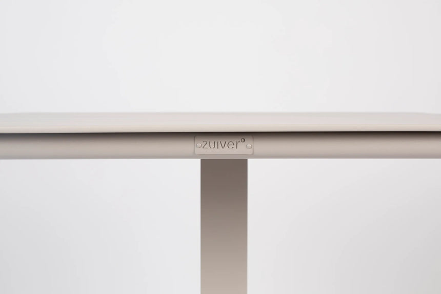 Vondel Bistro Garten Tisch 71x71 Lehmweiß von Zuiver – Produktbild 5