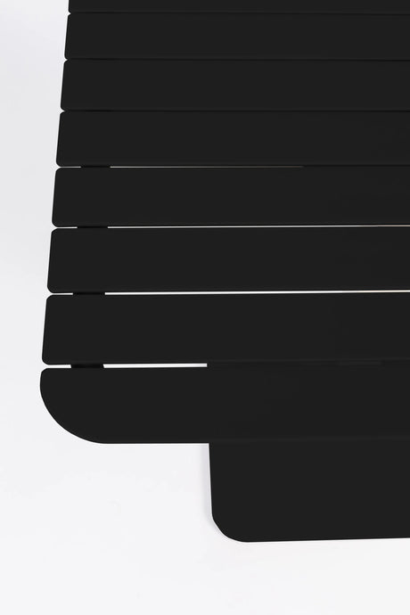 Vondel Bistro Garten Tisch 71x71 Schwarz von Zuiver – Produktbild 2