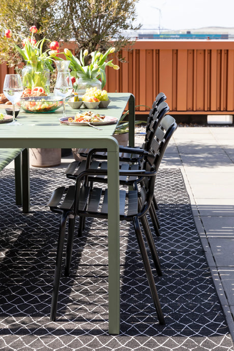 Vondel Gartenstuhl Schwarz von Zuiver – Produktbild 12