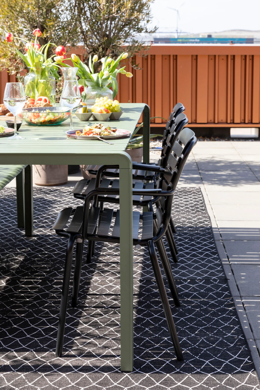 Vondel Gartenstuhl Schwarz von Zuiver – Produktbild 12