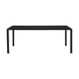 Vondel Gartentisch 214x97 Schwarz von Zuiver – Produktbild 1