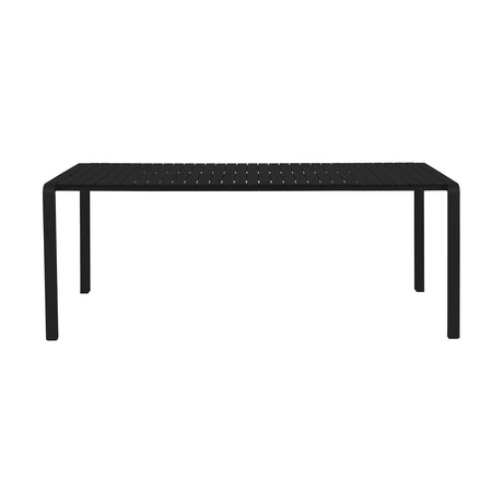 Vondel Gartentisch 214x97 Schwarz von Zuiver – Produktbild 1