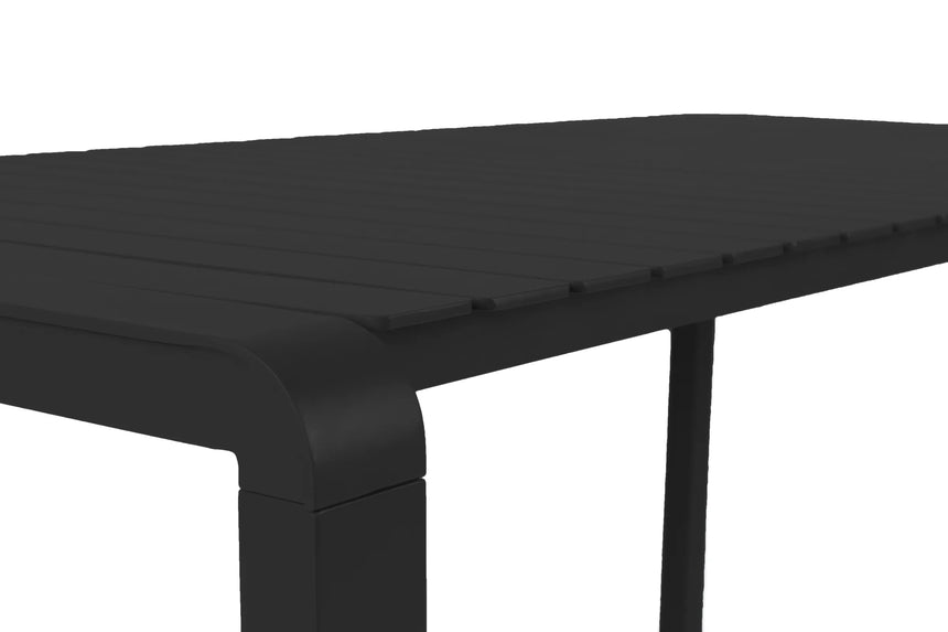 Vondel Gartentisch 214x97 Schwarz von Zuiver – Produktbild 4