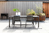 Vondel Gartentisch 214x97 Schwarz von Zuiver – Produktbild 9