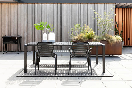 Vondel Gartentisch 214x97 Schwarz von Zuiver – Produktbild 9