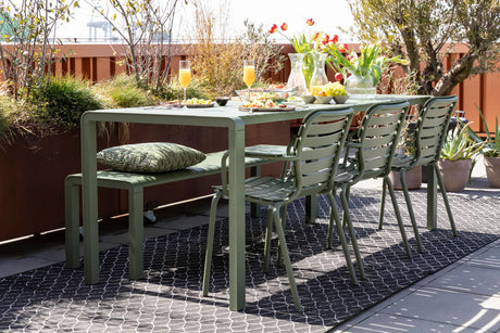 Vondel Gartentisch Grün 214x97  von Zuiver – Produktbild 9