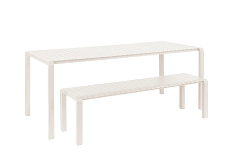 Vondel Gartentisch Tonweiß 214x97  von Zuiver – Produktbild 3