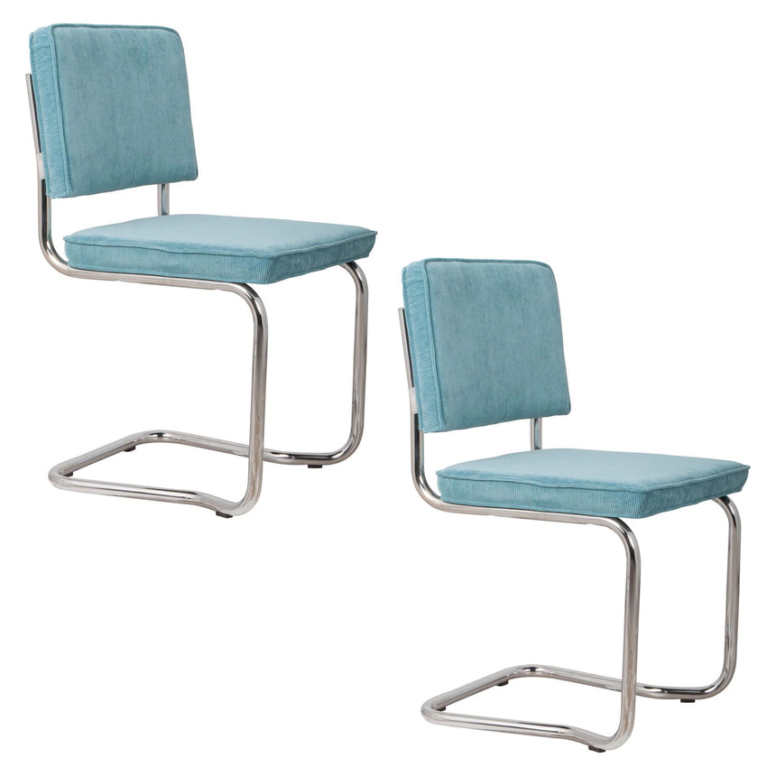Ridge Rib Kink Essstuhl Blau – Bild 10