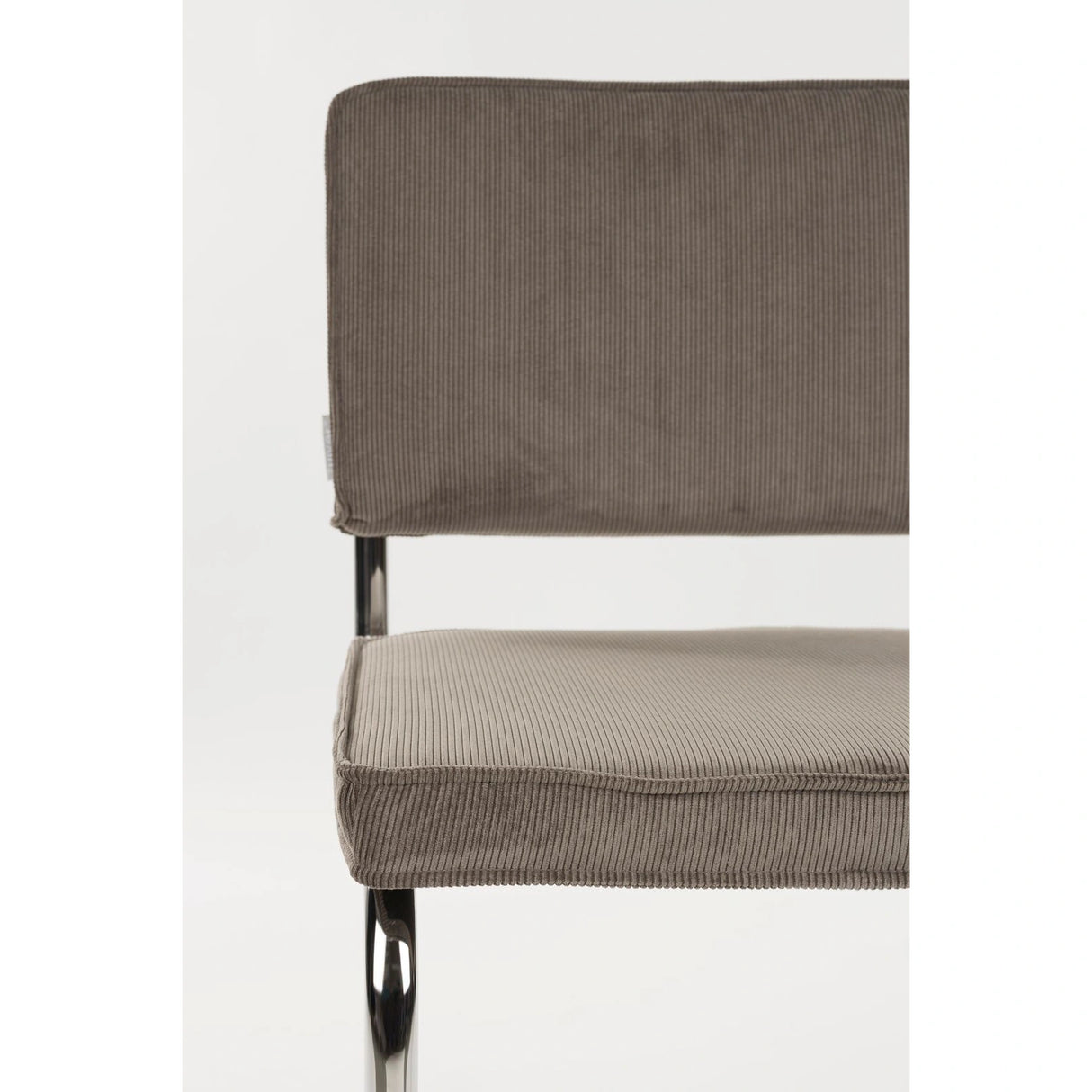 Ridge Rib Kink Essstuhl Grau – Bild 2