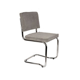 Ridge Rib Kink Essstuhl Hellgrau – Bild 1