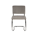 Ridge Rib Kink Essstuhl Hellgrau – Bild 2