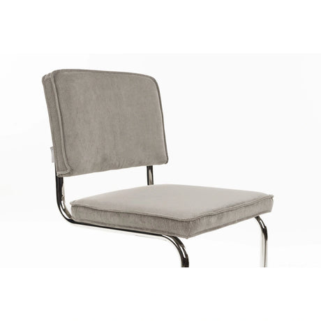 Ridge Rib Kink Essstuhl Hellgrau – Bild 4