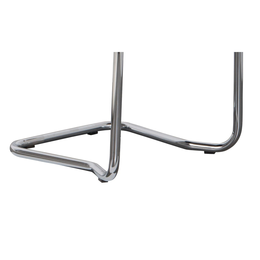 Ridge Rib Kink Essstuhl mit Armlehnen Hellgrau – Bild 4