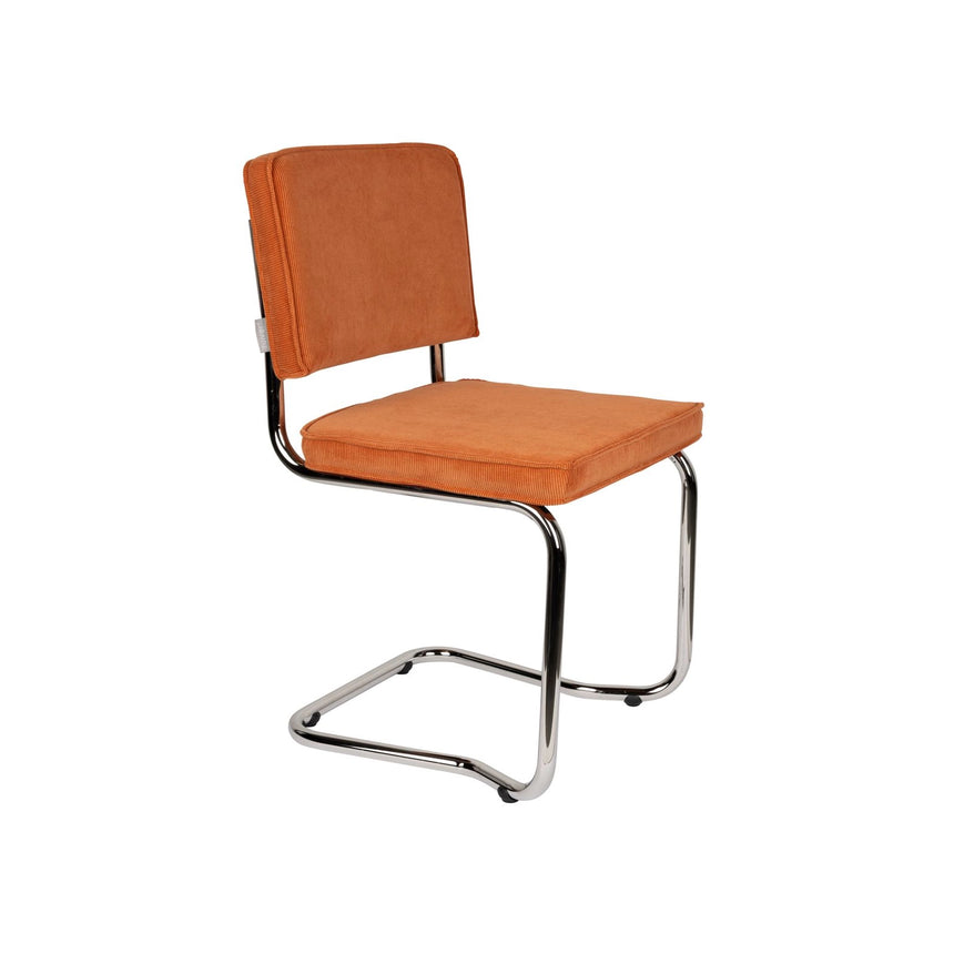 Ridge Rib Kink Essstuhl Orange – Bild 1