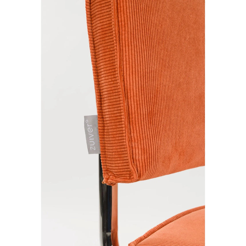Ridge Rib Kink Essstuhl Orange – Bild 5