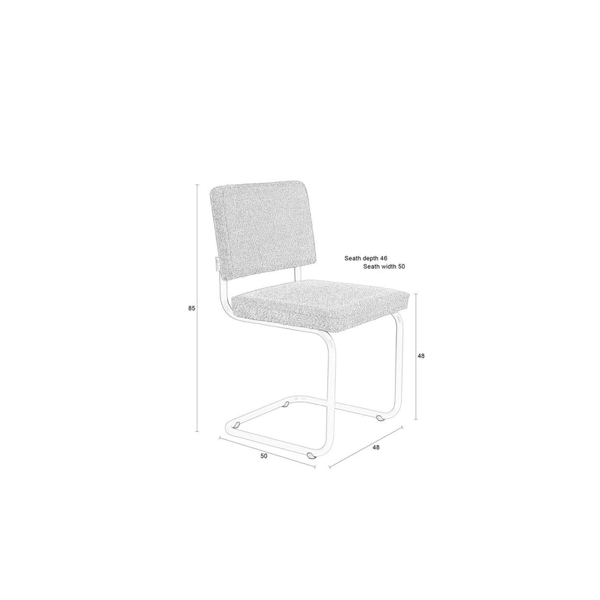 Ridge Soft Essstuhl Black – Bild 10