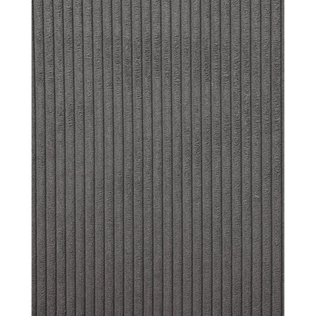 Blok 4-Sitzer-Sofa mit Chaiselongue rechts breiter Cord grau 330 cm - ZEN ZONE