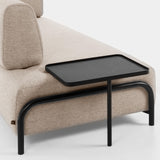 Compo 3-Sitzer Sofa beige mit großem Tablett 252 cm - ZEN ZONE