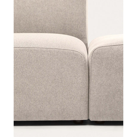Neom modulares 2-Sitzer-Sofa mit Randmodul Beige 244 cm - ZEN ZONE