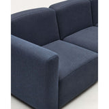 Neom modulares 3-Sitzer-Sofa in Blau 263 cm - ZEN ZONE