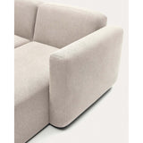 Neom modulares 3-Sitzer-Sofa Chaiselongue rechts/links Beige 263 cm - ZEN ZONE